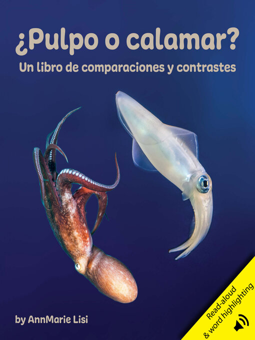 Cover image for ¿Pulpo o calamar?